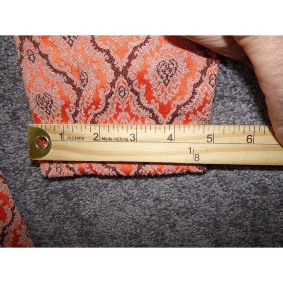 Urban Outfitters Women's Susie Jacquard High Waisted Zip Front Pants Size 4 - Picture 11 of 11